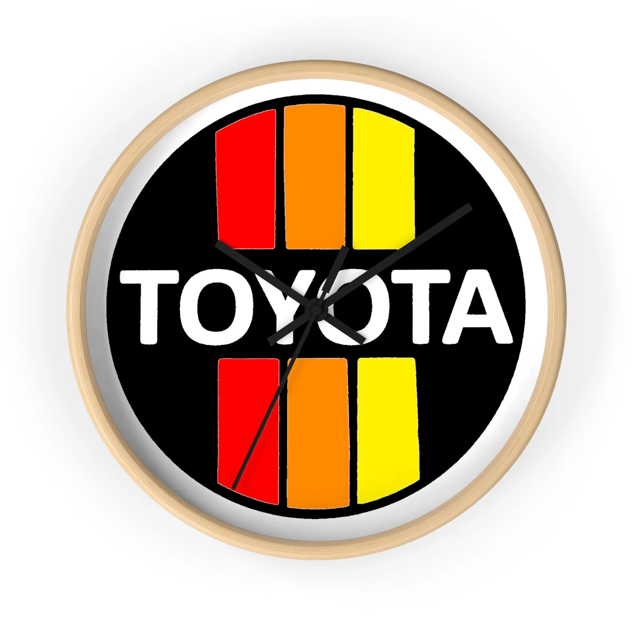 Toyota 3 Stripe Wall Clock - Reefmonkey
