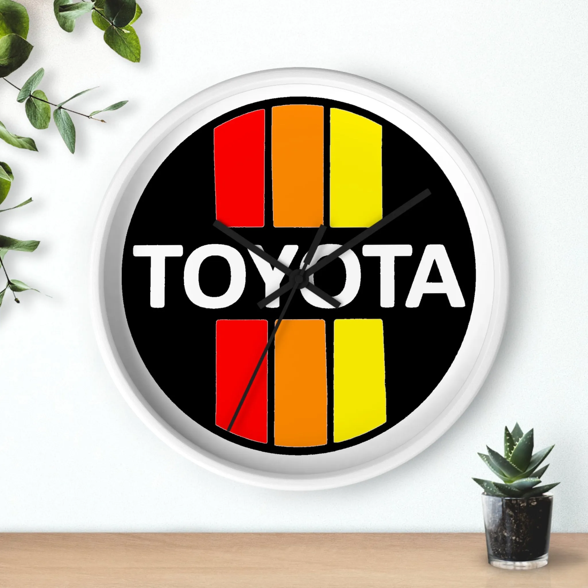 Toyota 3 Stripe Wall Clock - Reefmonkey