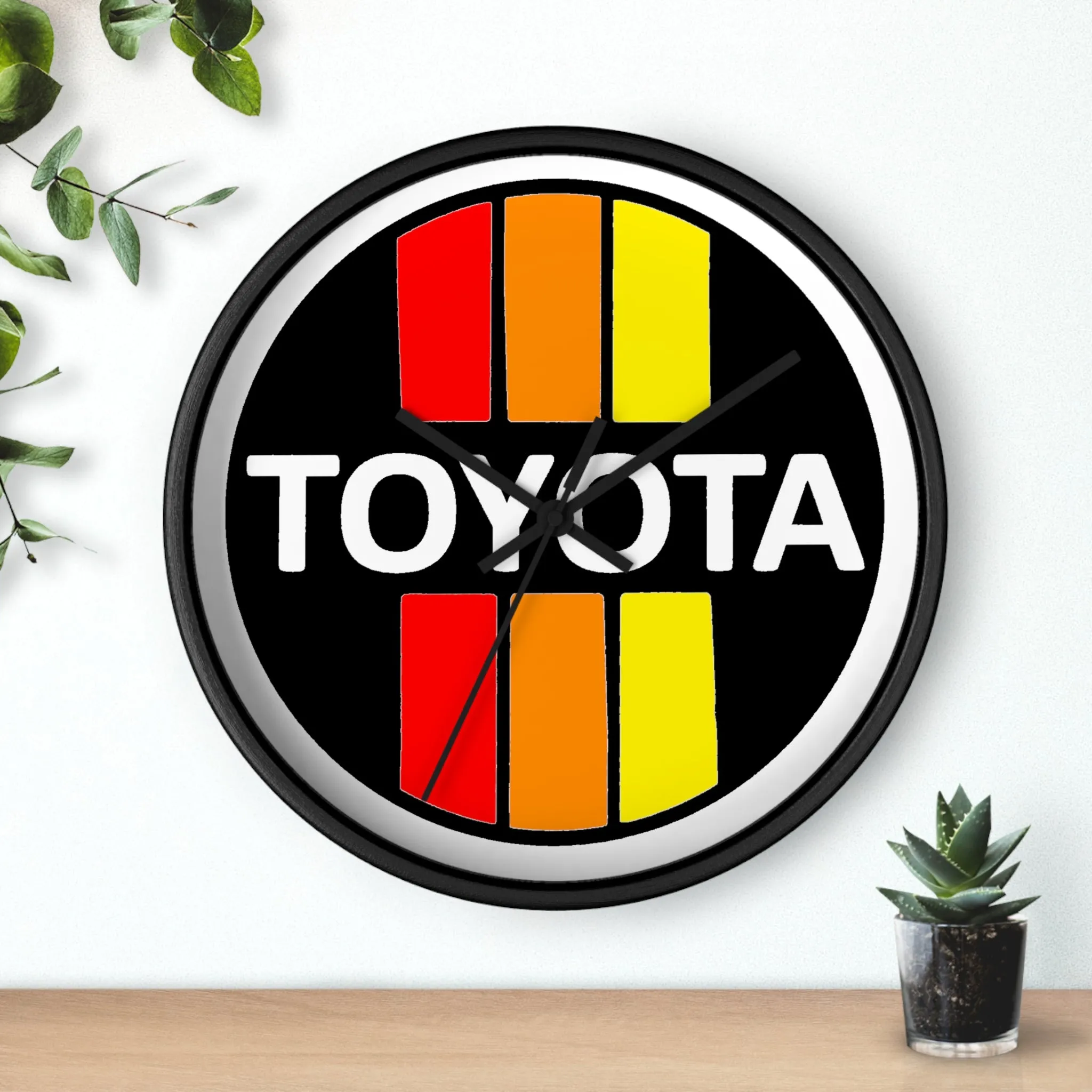 Toyota 3 Stripe Wall Clock - Reefmonkey