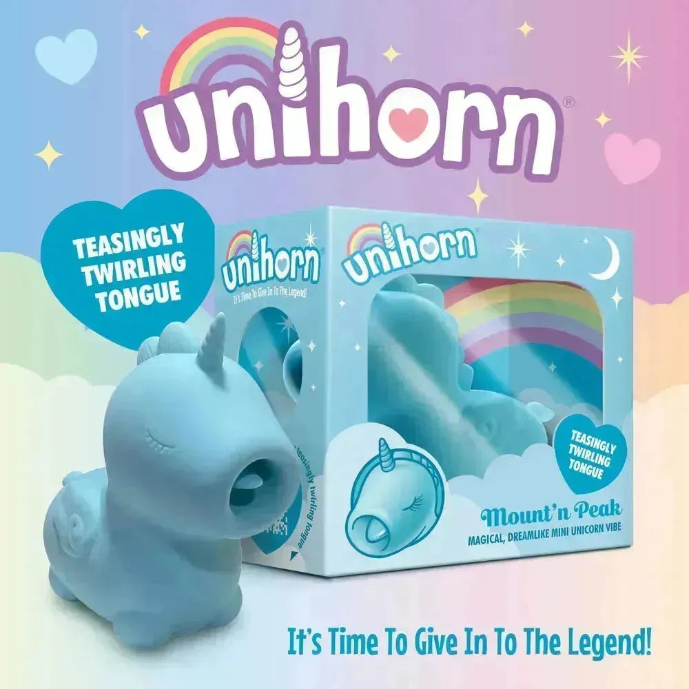 Unihorn - Mount'n Peak - Lilac USB Rechargeable Flicking Stimulator