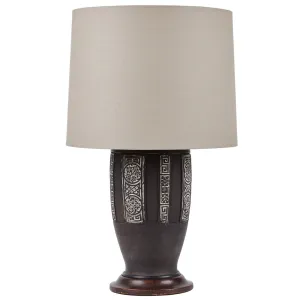 Vintage Ceramic<br>Lamp and Shade