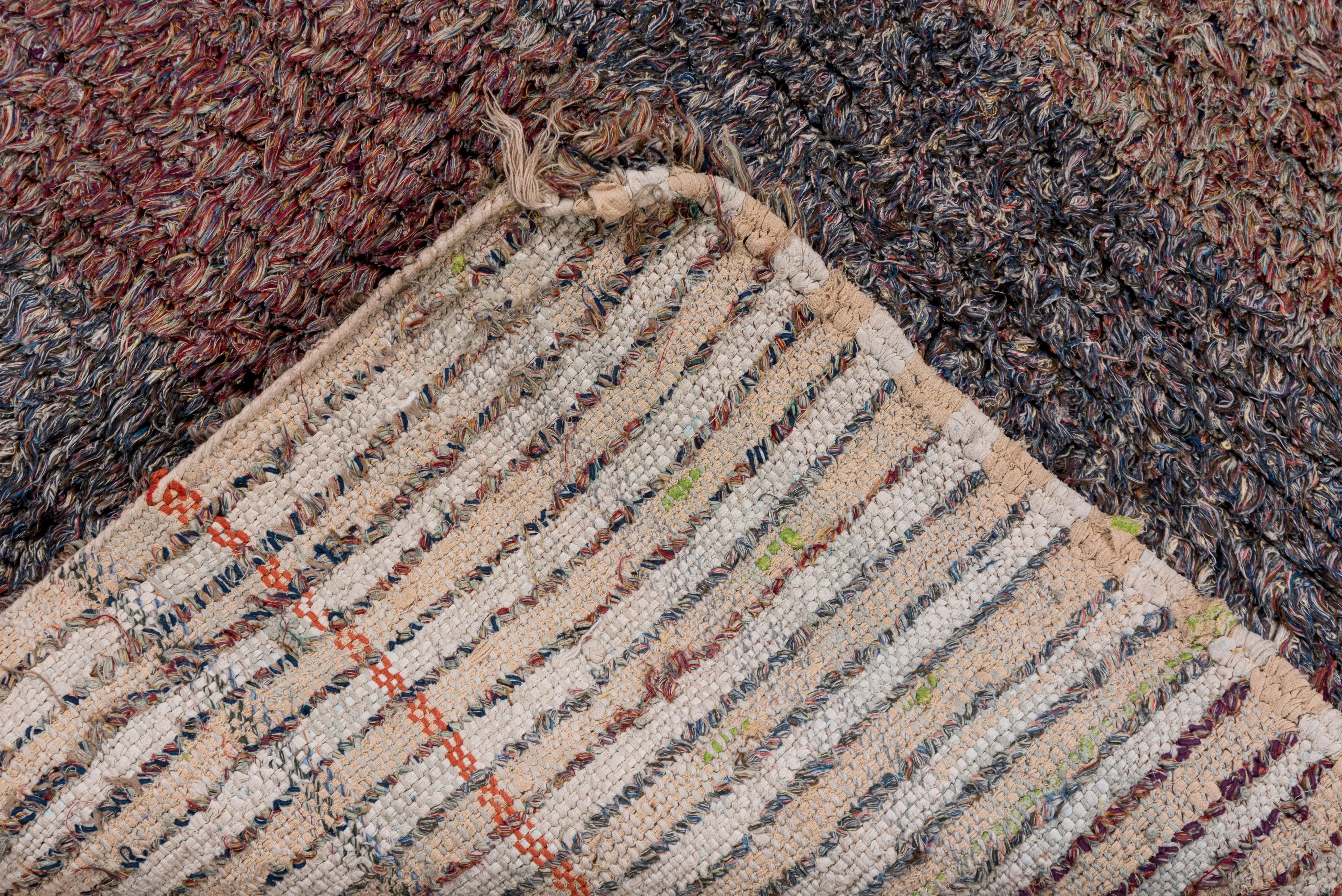 Vintage Moroccan Boucheroite Rug - 3'6 x 5'2