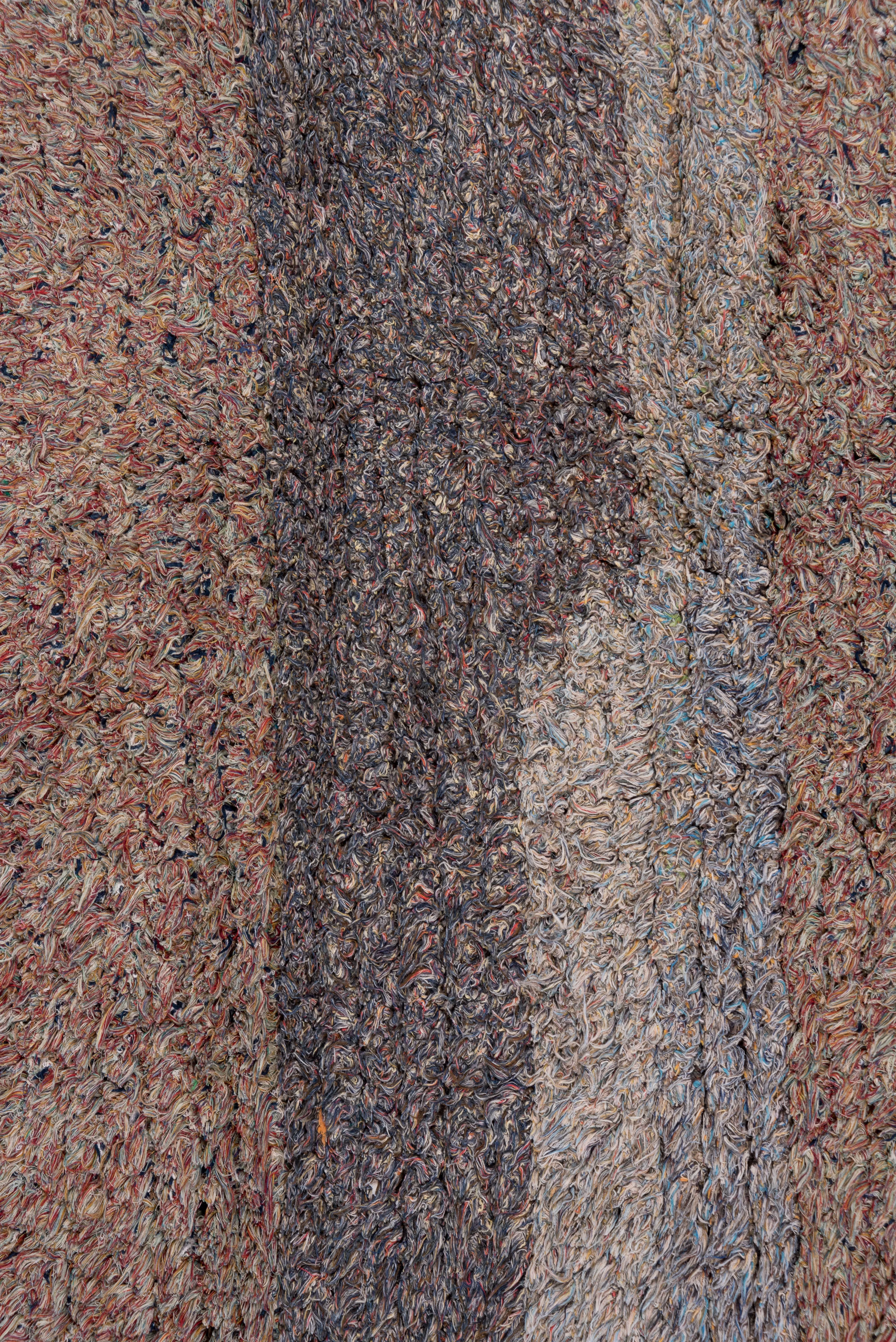 Vintage Moroccan Boucheroite Rug - 3'6 x 5'2