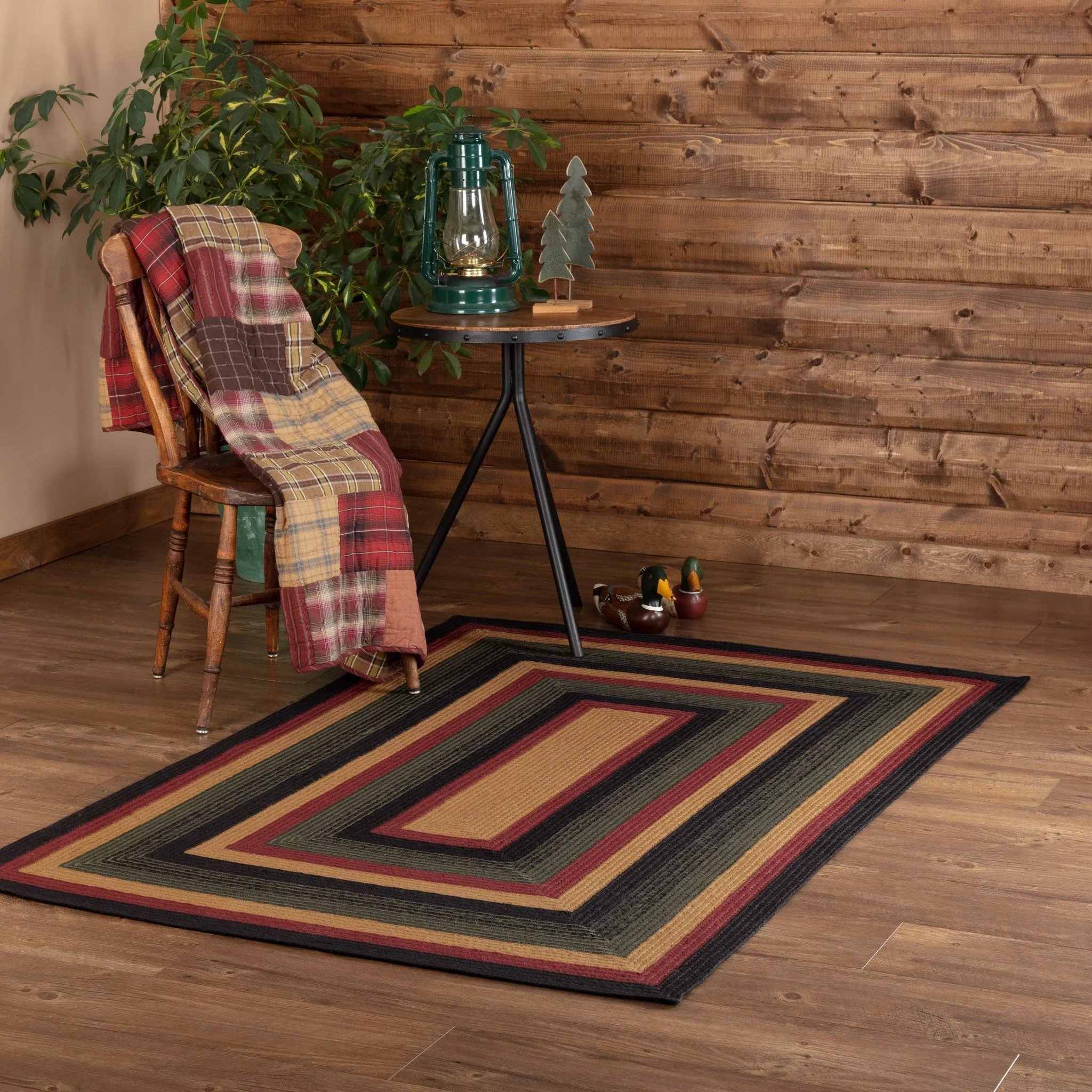 Wyatt Rectangle Braided Rug 4x6'