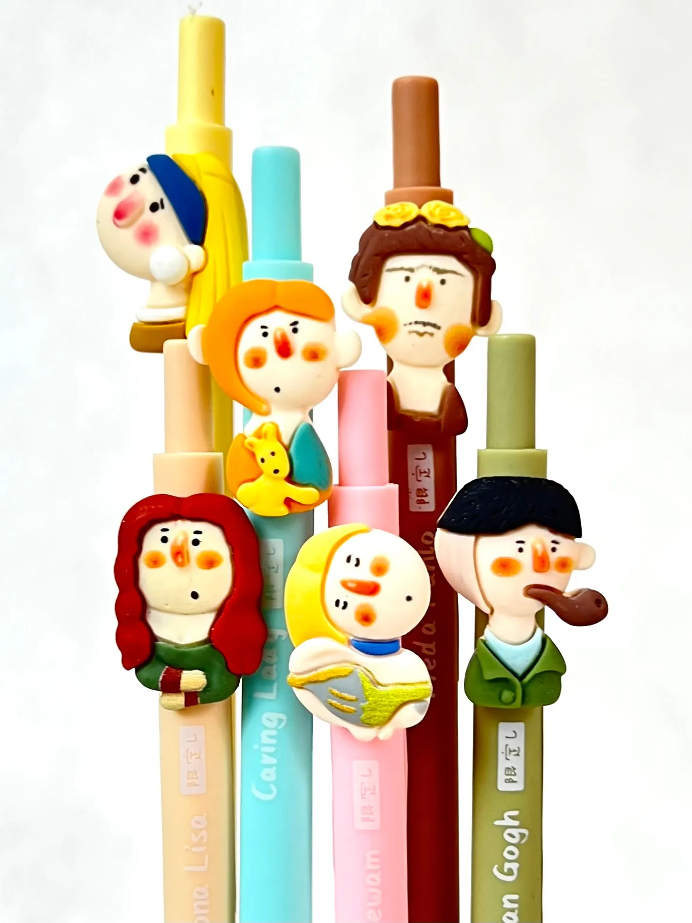 X 22529 FAMOUS ART PAINTINGS RETRACTABLE GEL PEN-DISCONTINUED