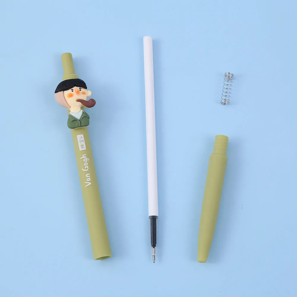X 22529 FAMOUS ART PAINTINGS RETRACTABLE GEL PEN-DISCONTINUED