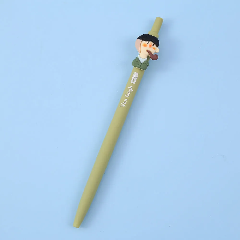 X 22529 FAMOUS ART PAINTINGS RETRACTABLE GEL PEN-DISCONTINUED