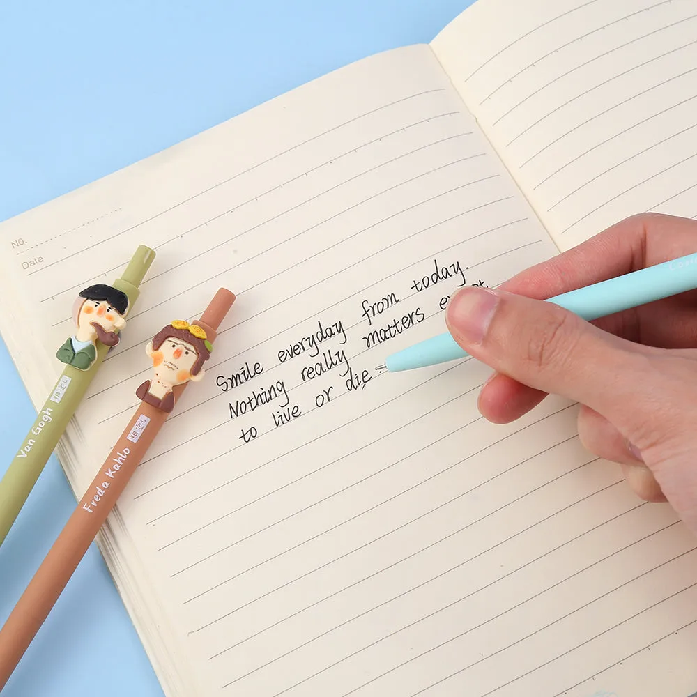 X 22529 FAMOUS ART PAINTINGS RETRACTABLE GEL PEN-DISCONTINUED